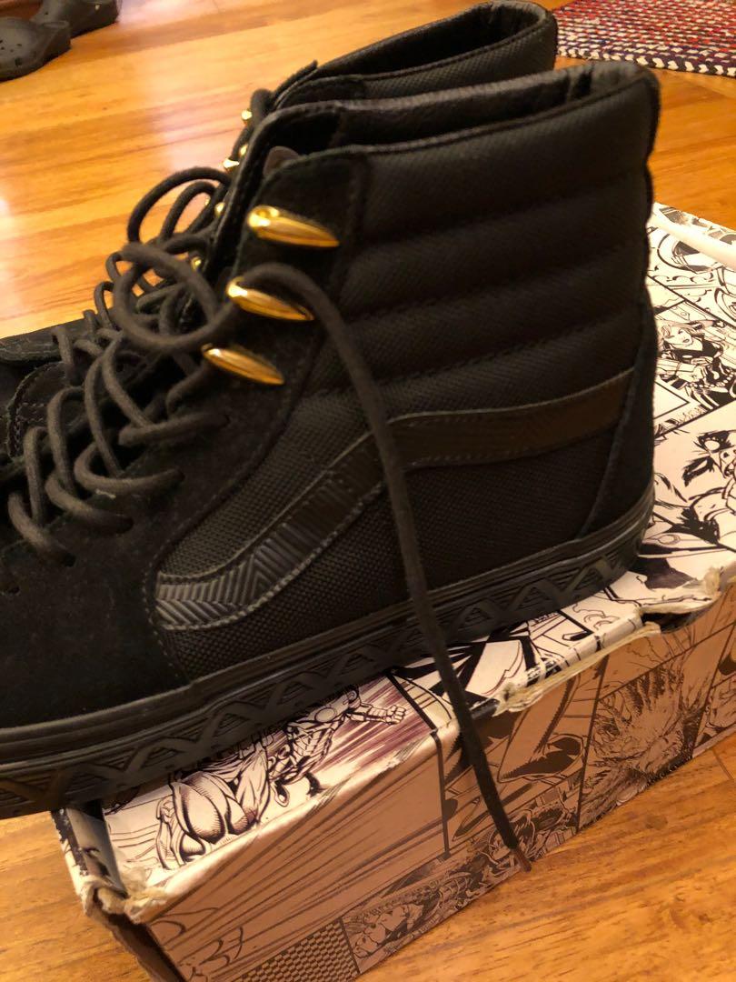 Black panther store vans size 11