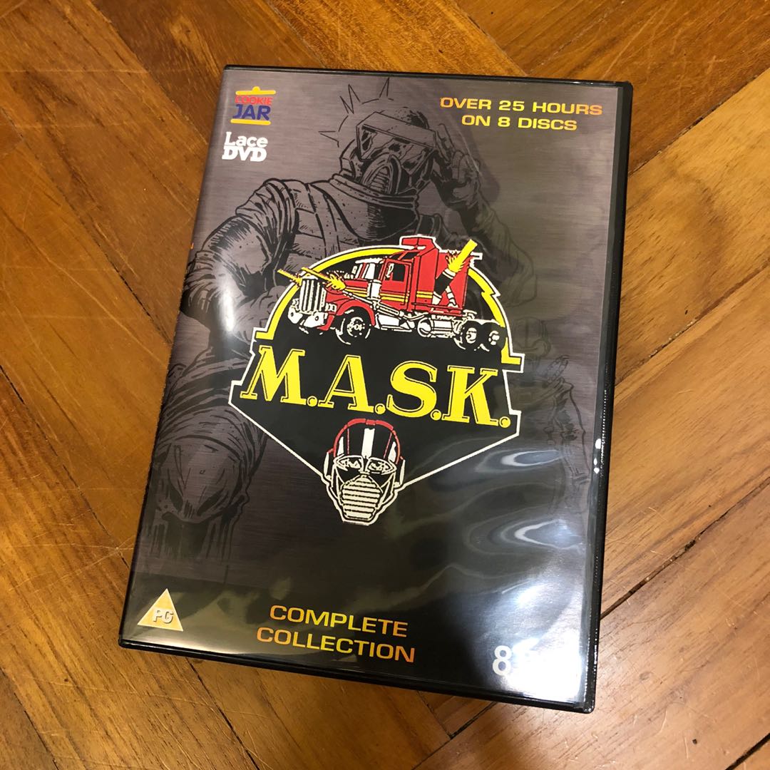 MASK 80s cartoon DVD Boxset, Hobbies & Toys, Music & Media, CDs & DVDs on Carousell