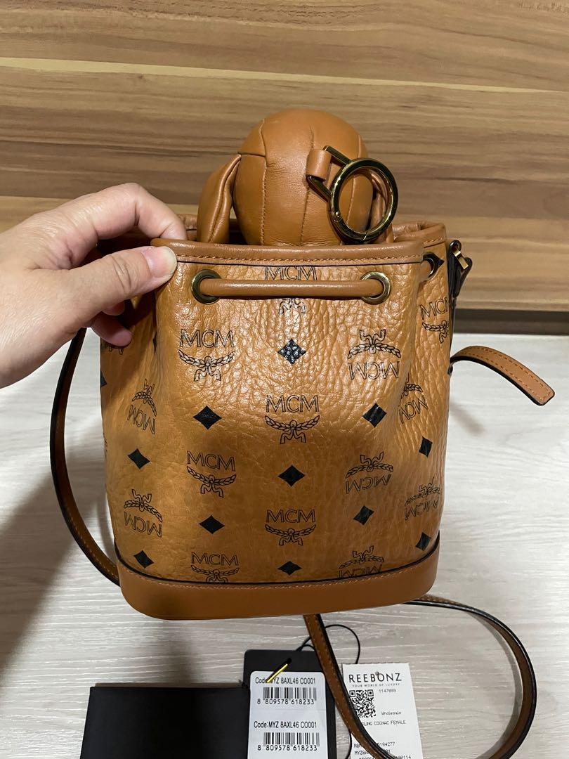 Mcm color visetos clearance bucket bag