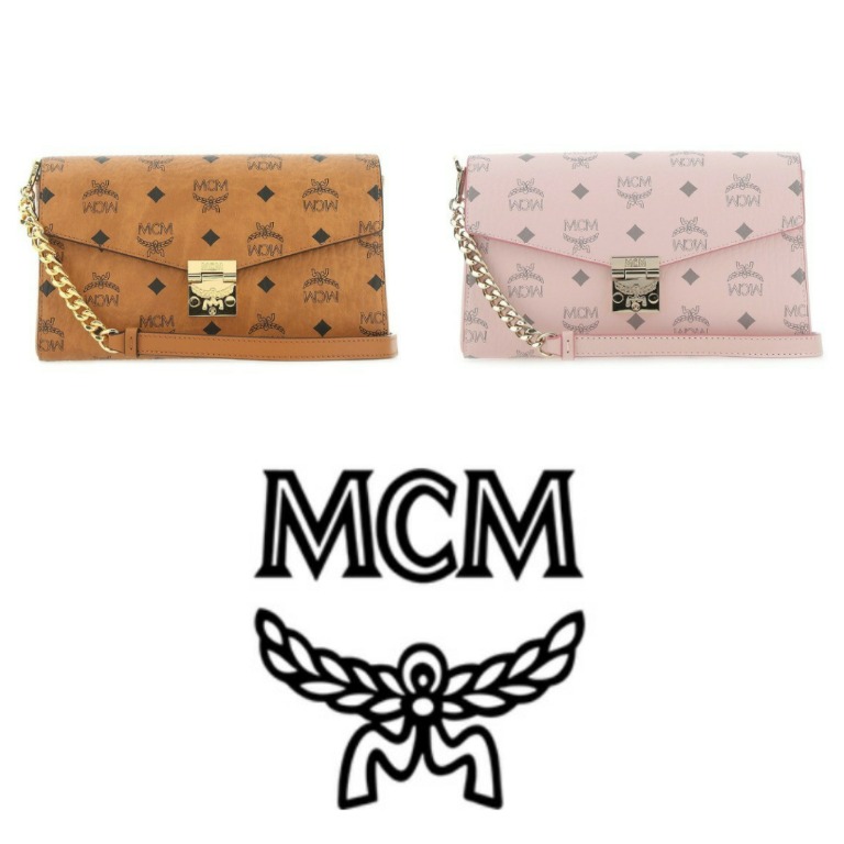 MCM Millie Medium Leather Crossbody Bag - Cobalt Hardware