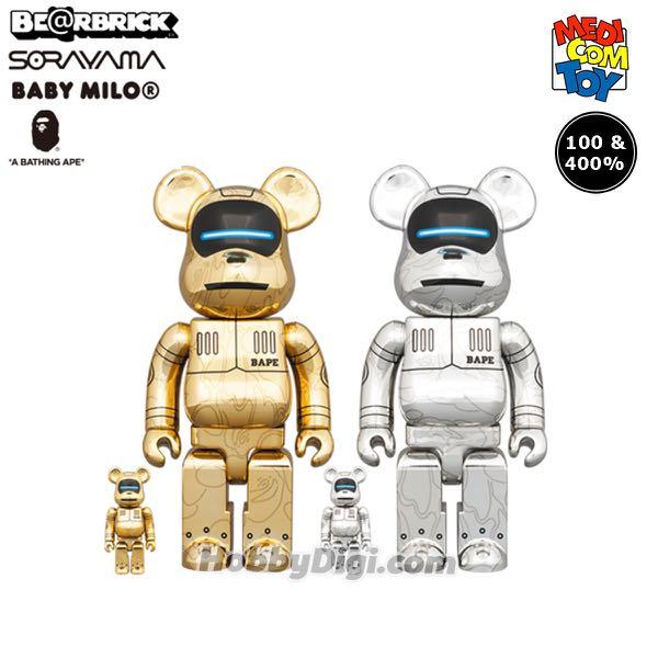 きをお MEDICOM TOY - BE@RBRICK SORAYAMA × BABY MILO(R) 1000％ の