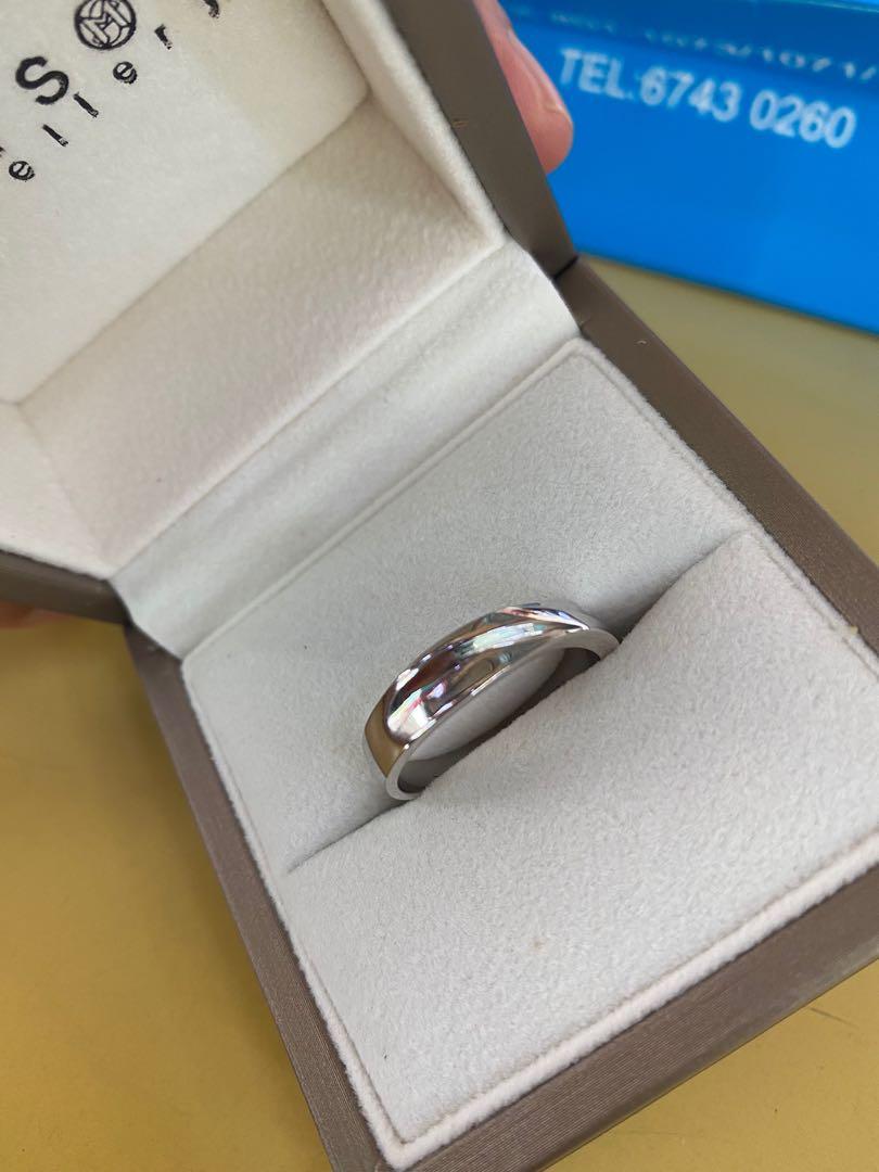 Meyson Jewellery White Gold Men s Ring