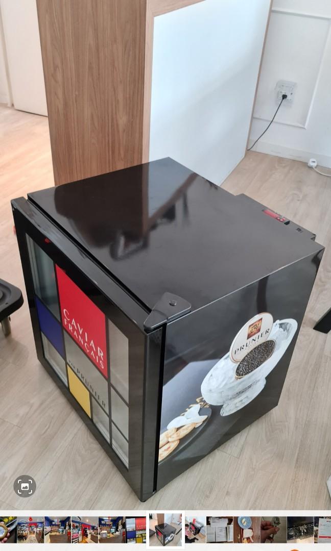 Mini fridge clear door 55L display Freezer/fridge, TV & Home Appliances