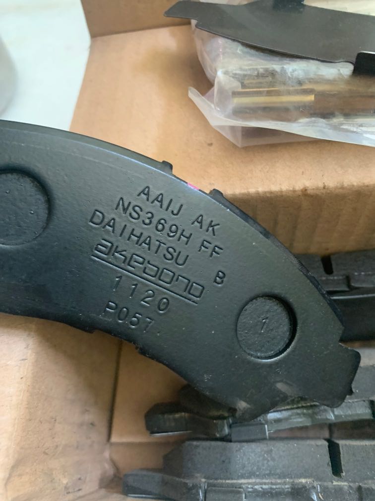 [Original] Myvi Gen3 Disc Brake Pad, Auto Accessories on Carousell