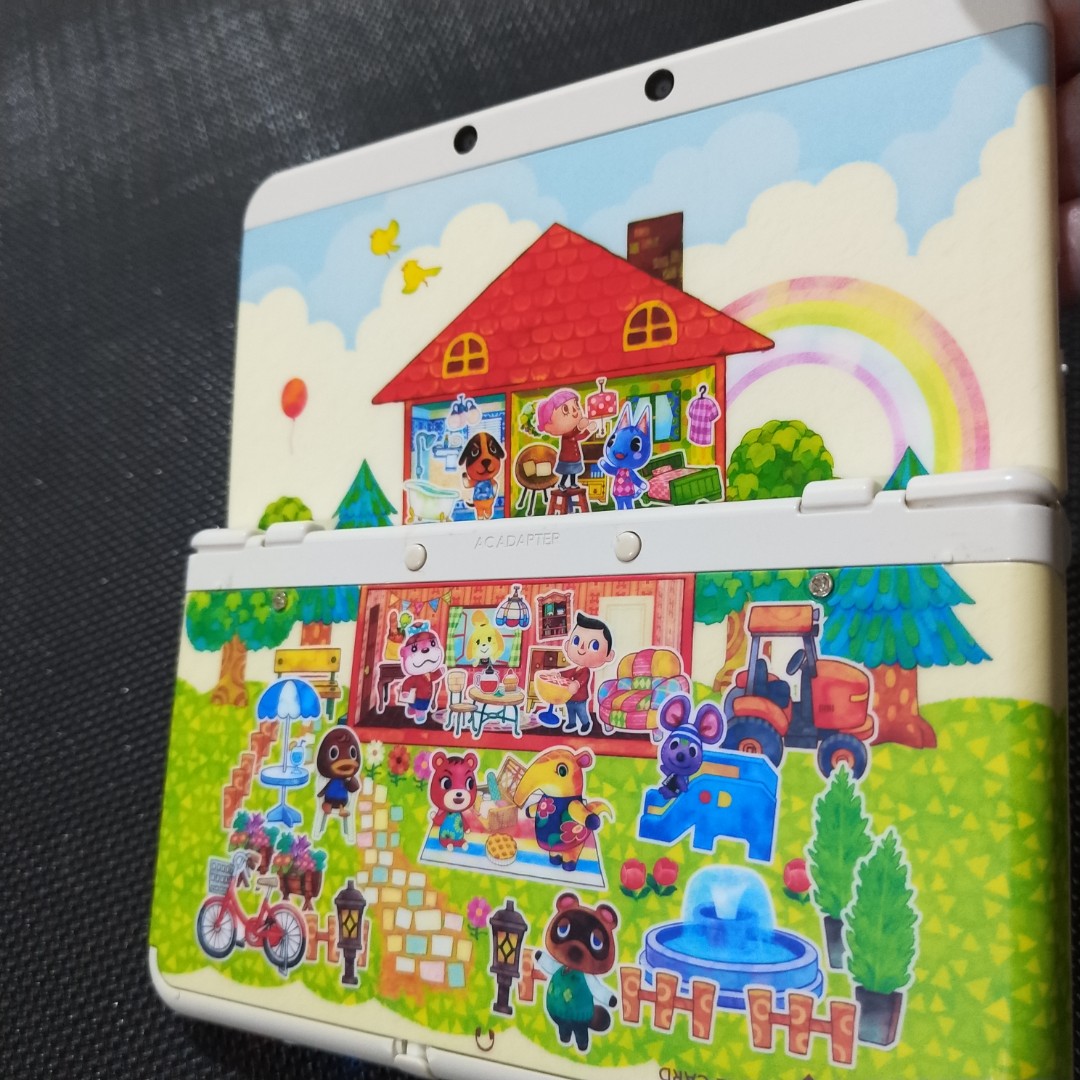 NEW 3DS Animal Crossing 128GB 200++Full Of Games Tamagotchi Pripara