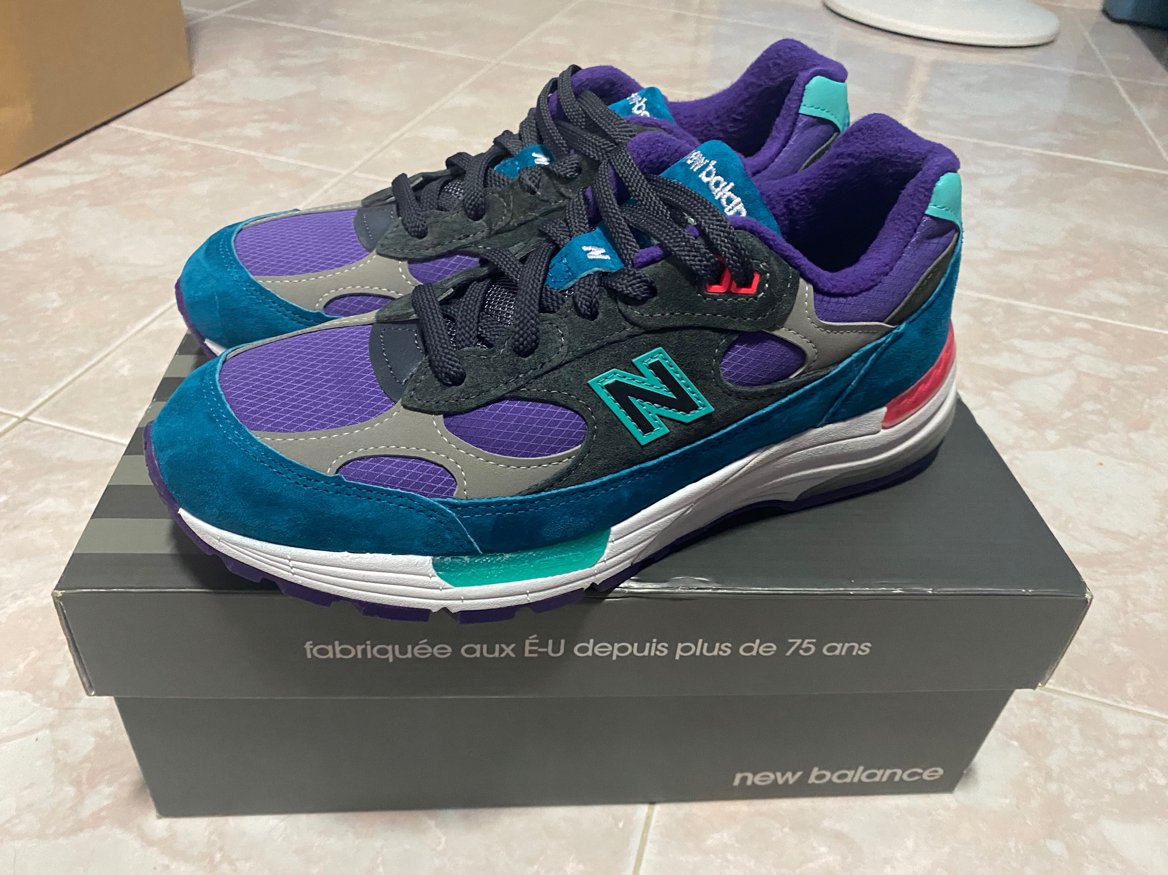 New Balance 992 Purple Teal / US 8, Men 