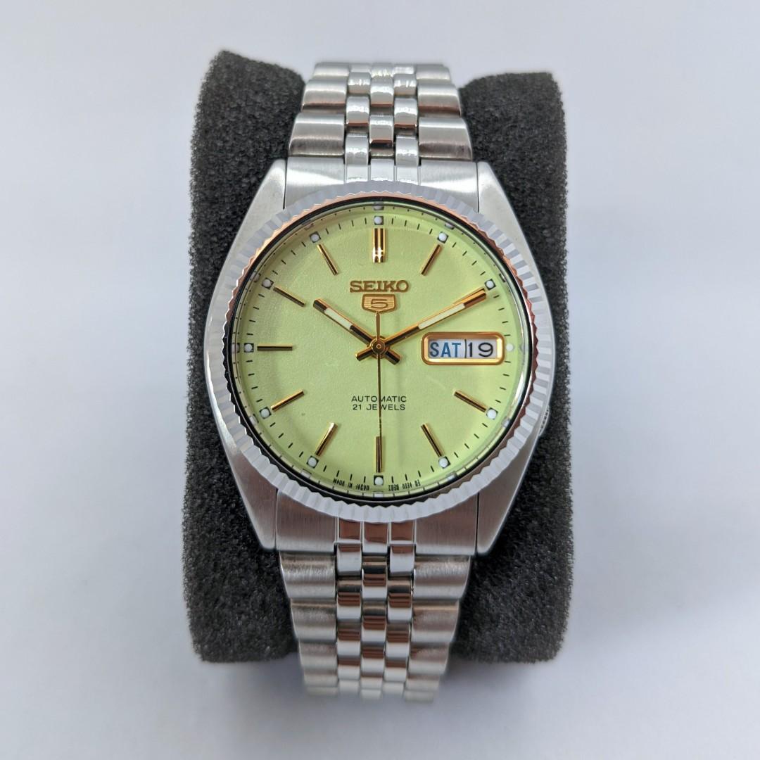 Seiko 5 Lumibrite full-lume dial SKXZD7 (7S26-3110), Men's Fashion ...