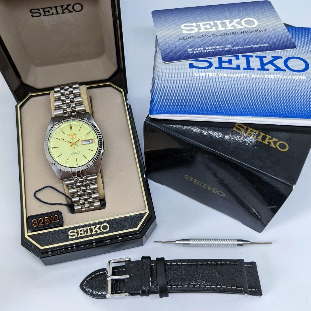 Seiko 5 Lumibrite full-lume dial SKXZD7 (7S26-3110), Men's Fashion ...