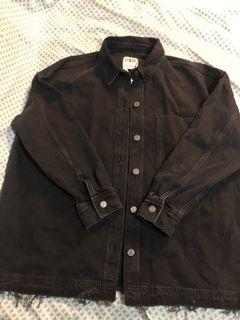 New Zara denim shacket xs