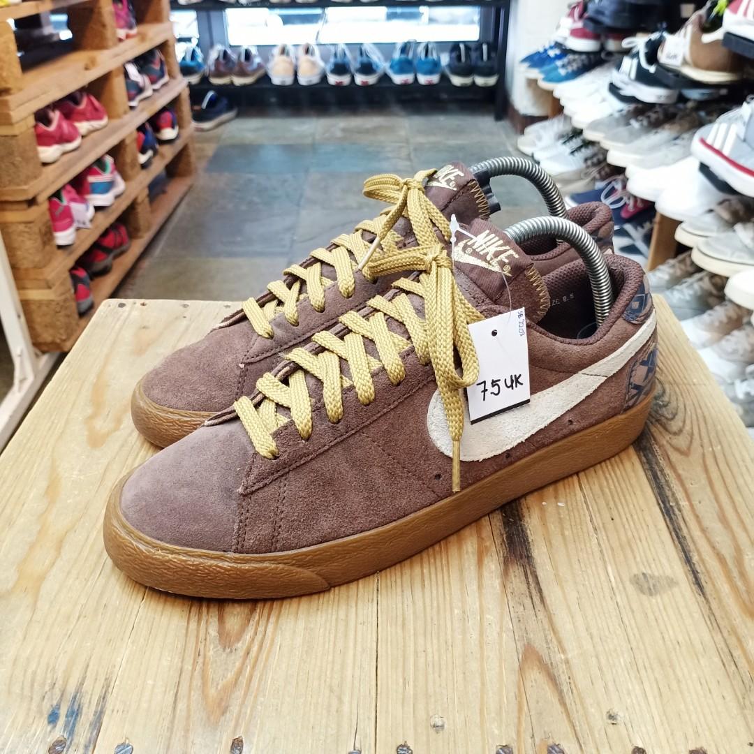 NIKE BLAZER LOW CLASSIC GUM SOLE Men s Fashion Footwear