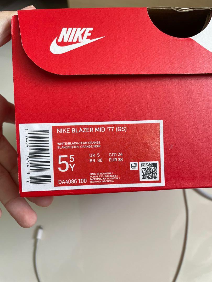 nike blazer mid '77, Women's Fashion, Footwear, Sneakers on Carousell