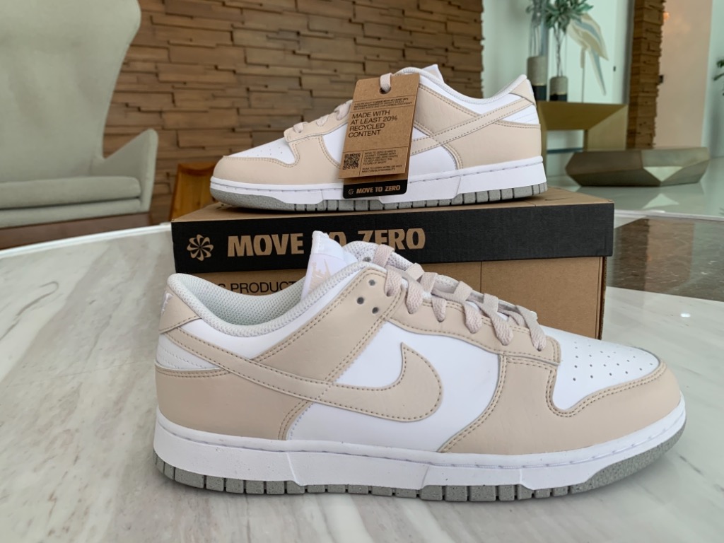 Nike Dunk Low Next Nature White Cream, Men's Fashion, Footwear, Sneakers on Carousell