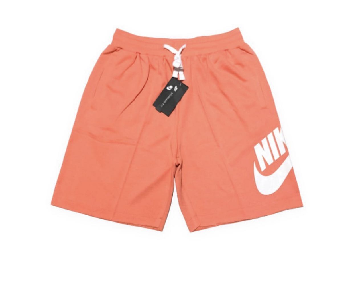 Nike Peach Alumni Shorts, Men's Fashion 