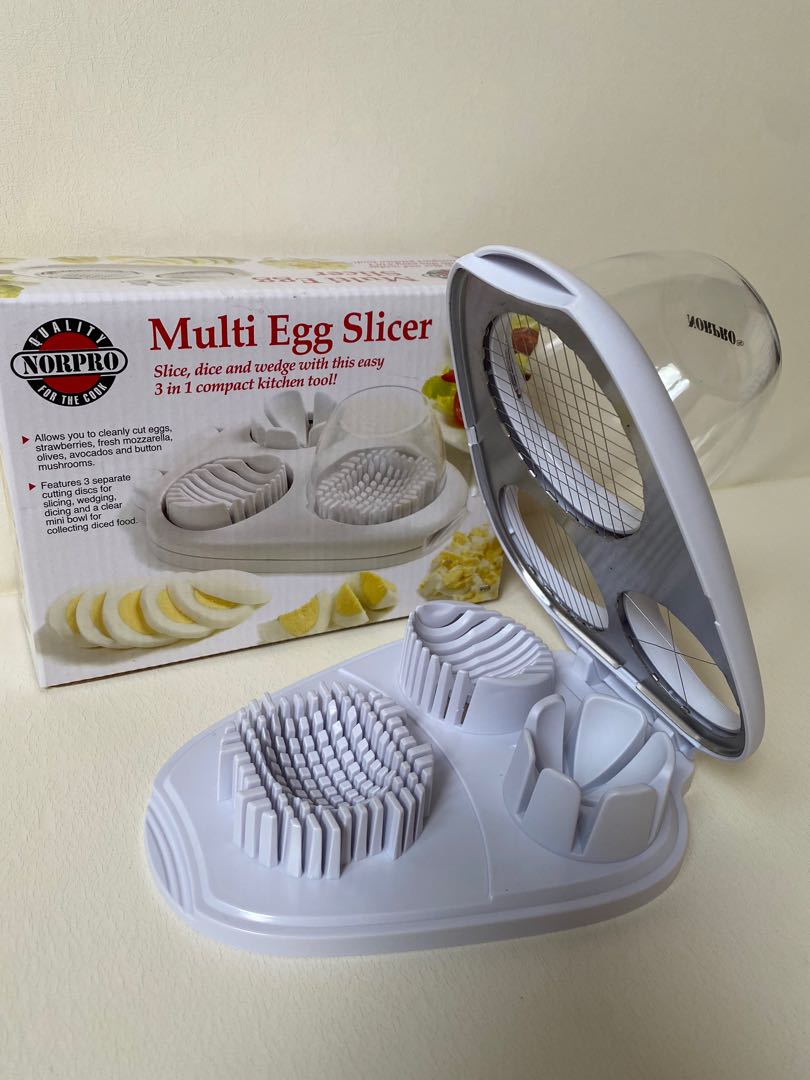 Norpro Multi Egg Slicer Brand New, Furniture & Home Living, Kitchenware