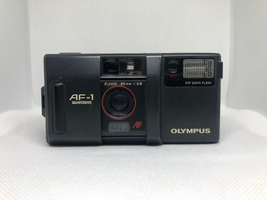 olympus af-1 quartzdate 菲林相機傻瓜機, 攝影器材, 相機- Carousell