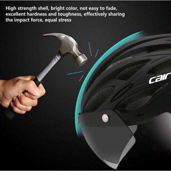 Original 2020 Model Cairbull Allroad Bicycle Helmet With LED tail
