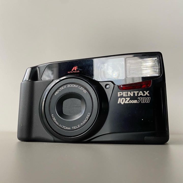 【古壹】Pentax IQzoom 700 35mm底片相機, 相機攝影, 相機在旋轉拍賣