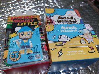 Popmart mousy little and moods weather