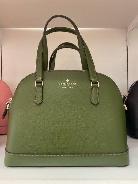PREORDER) KATE SPADE MEDIUM DOME SATCHEL IN SAFFIANO LEATHER, Women's  Fashion, Bags & Wallets, Purses & Pouches on Carousell