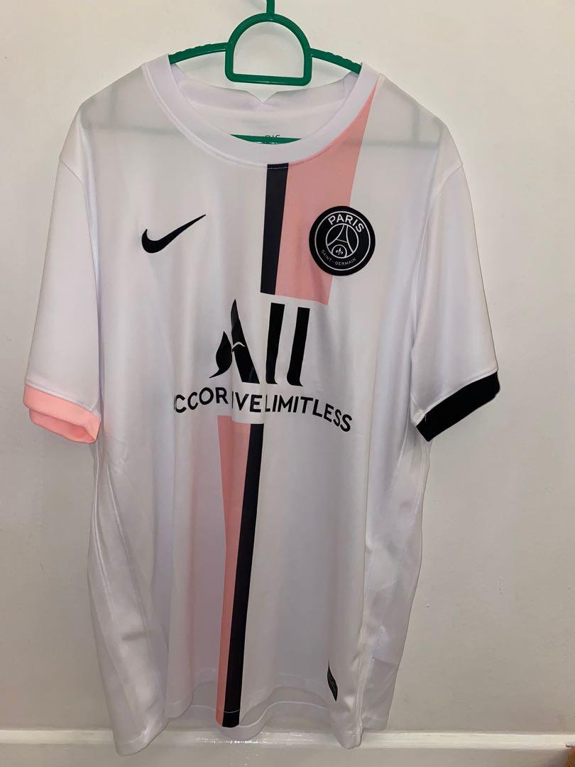 PSG 2021/2022 season away kit, Men's Fashion, Activewear on Carousell