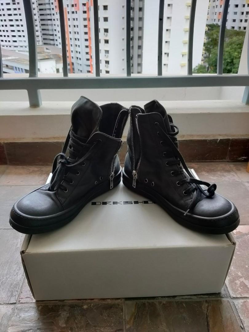 Rick owens ramones black store