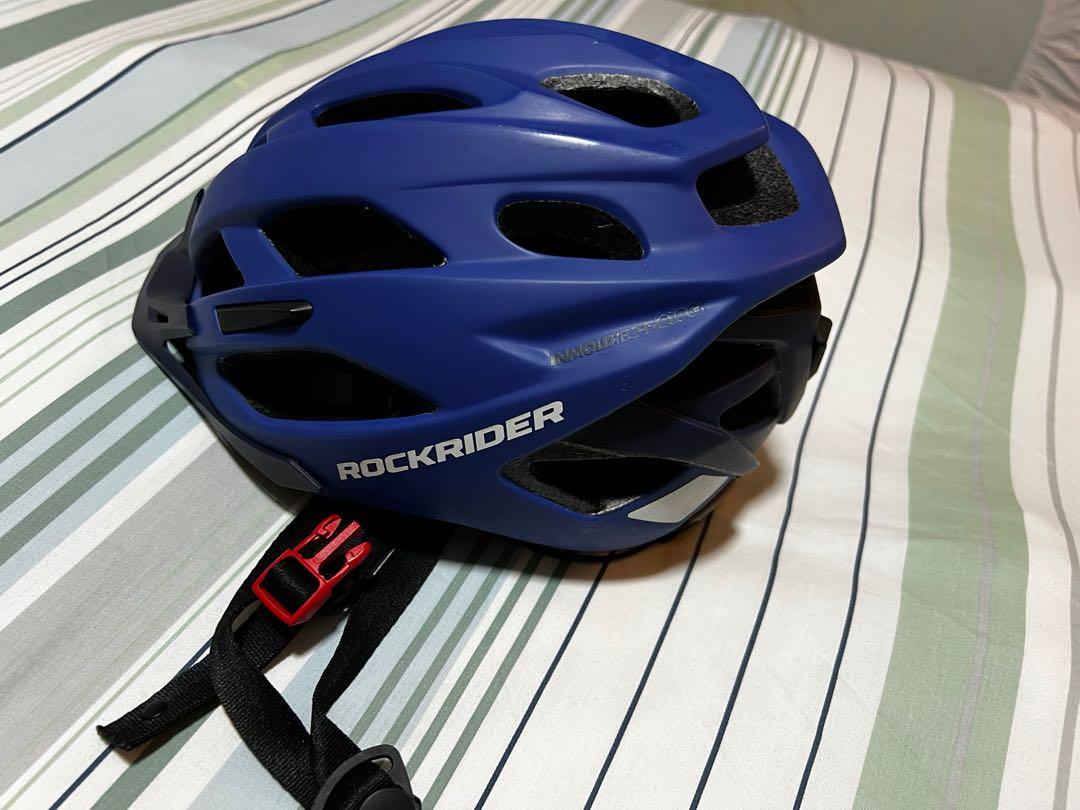 Rockrider Bicycle Helmet Sports Equipment Bicycles Parts