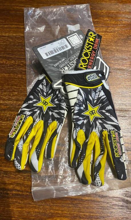 Rockstar top motocross gloves