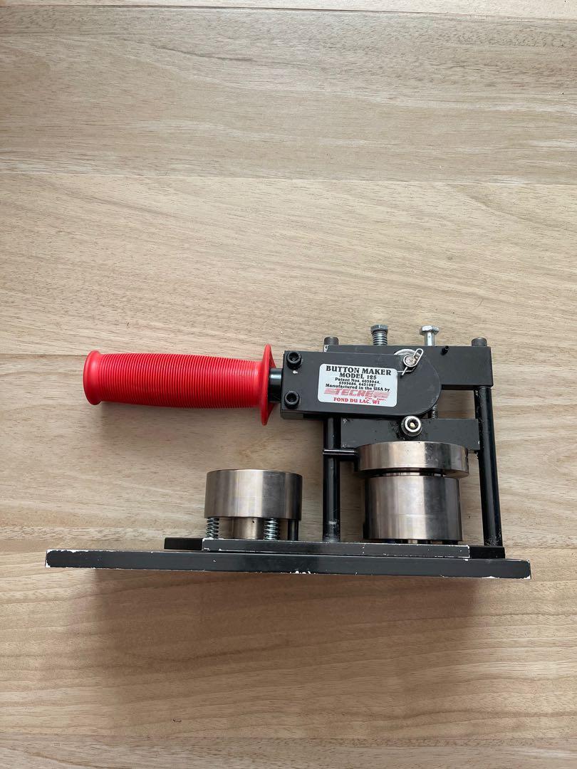 Round Button Maker Machine (Tecre Model 125, 1 1/4"), Hobbies & Toys
