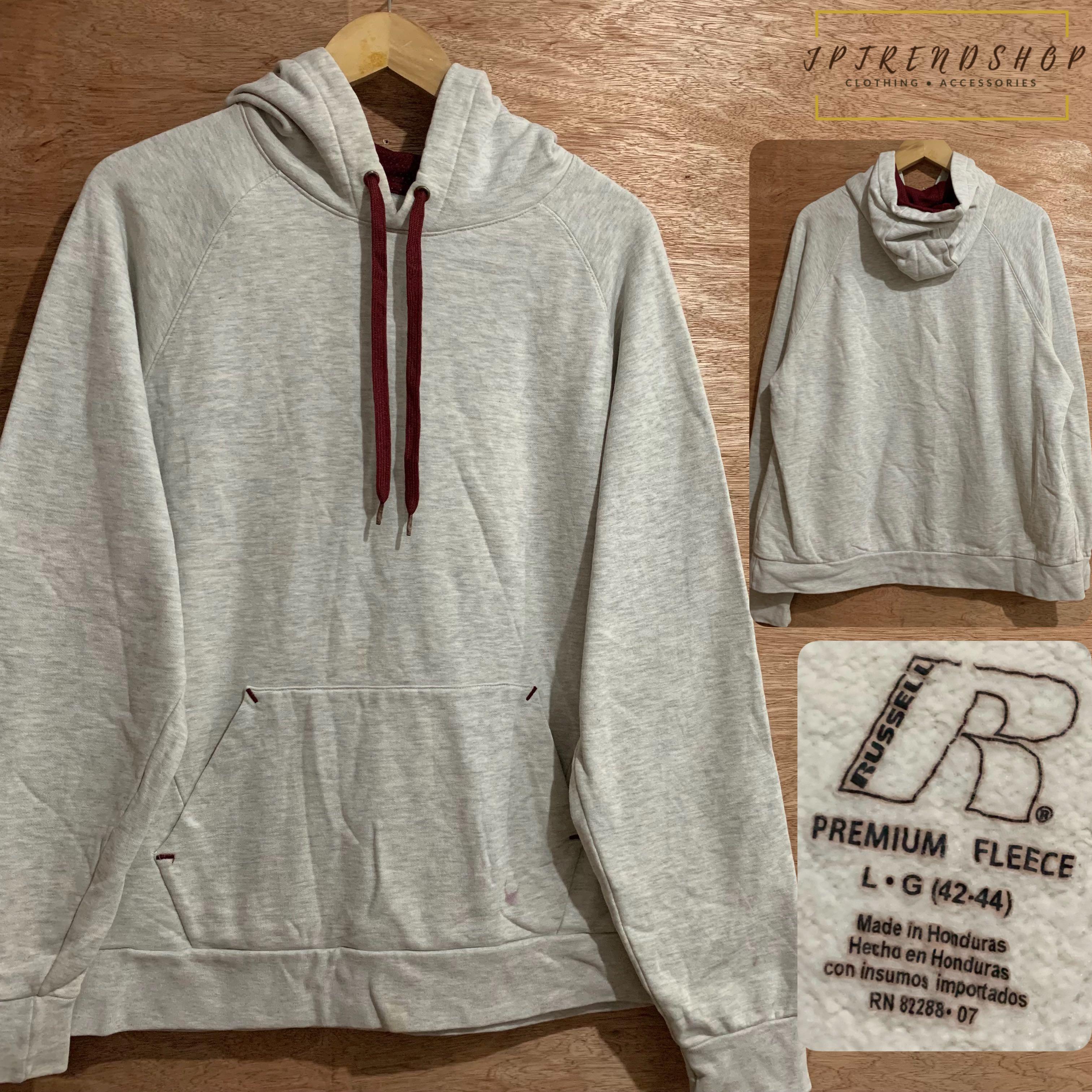 Russell men's premium fleece pullover hood new arrivals