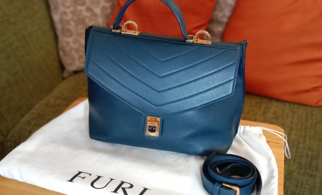 Furla tortona sales top handle