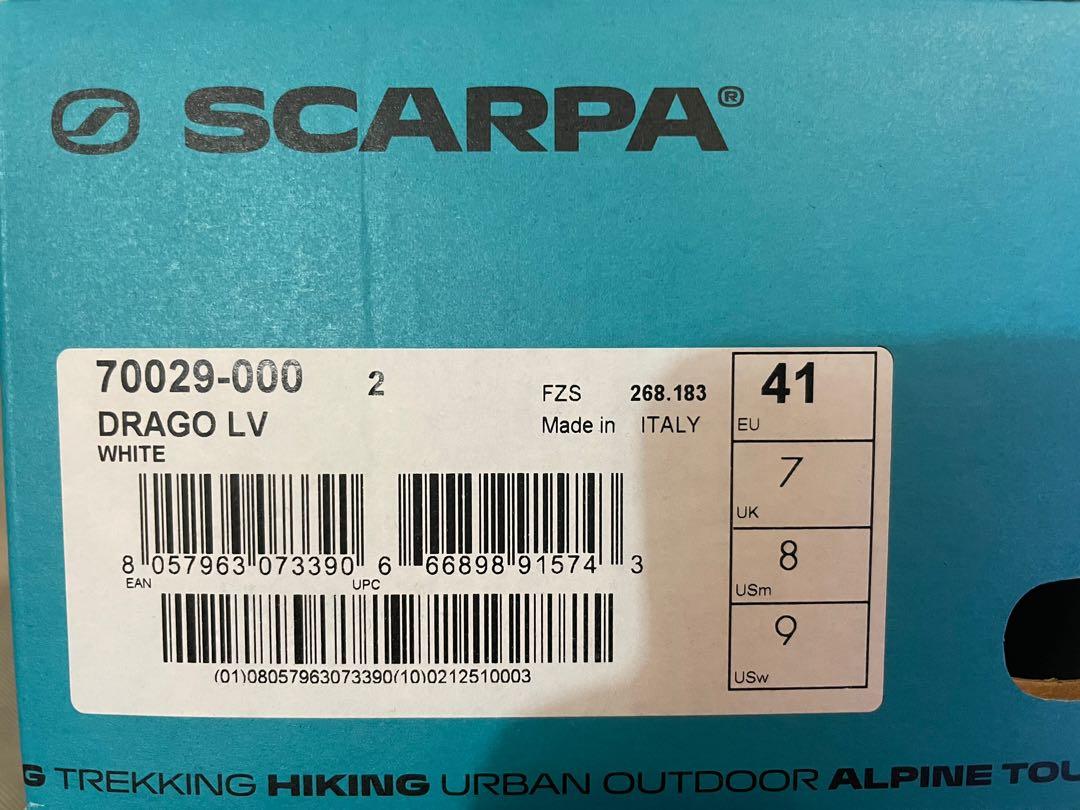 SCARPA Drago LV climbing shoe white 70029-000/2 