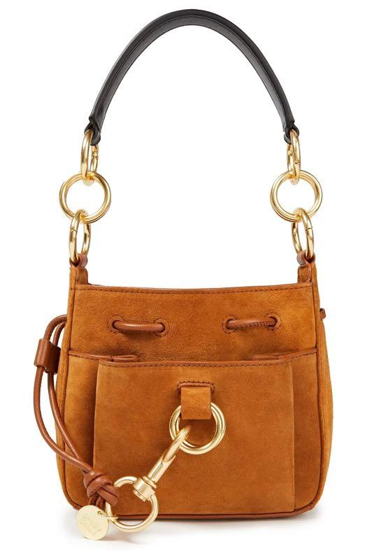 Small tony bucket bag deals