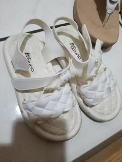 Sendal anak sepatu shoes girls children white putih jelly anak perempuan cewe