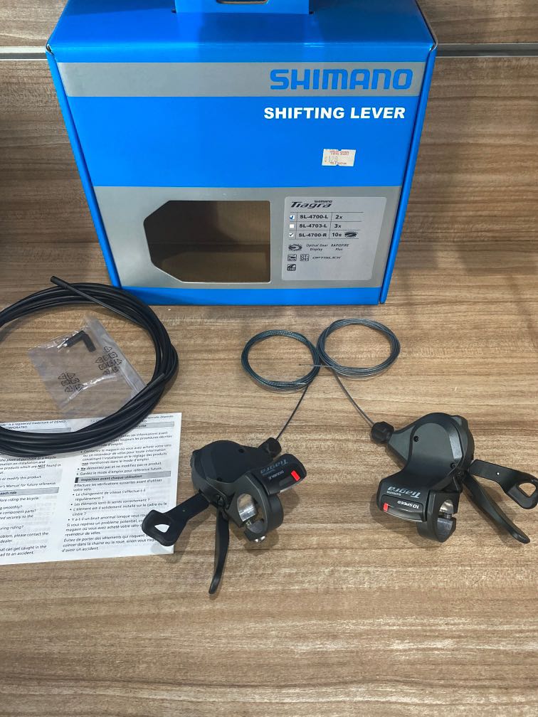 Shimano Tiagra Shifter Shifting Lever Set, Sports Equipment, Bicycles