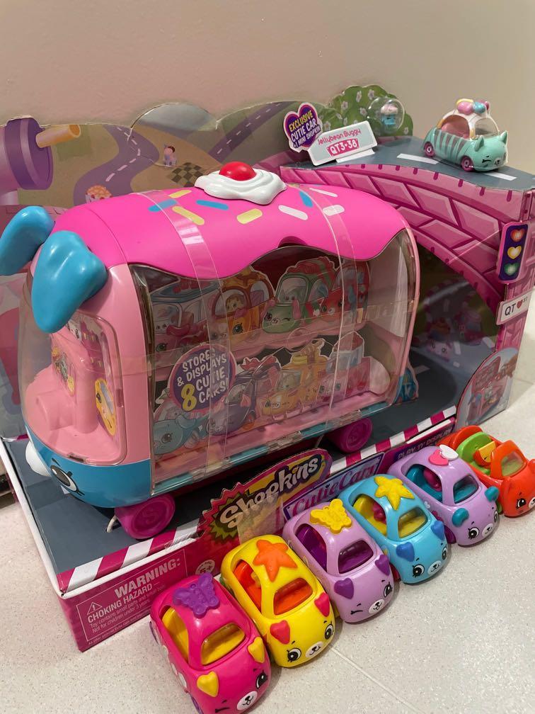 Shopkins Cutie Cars Play Display Cupcake Van Car Model Storage Girl Gift -  Railed/motor/cars/bicycles - AliExpress