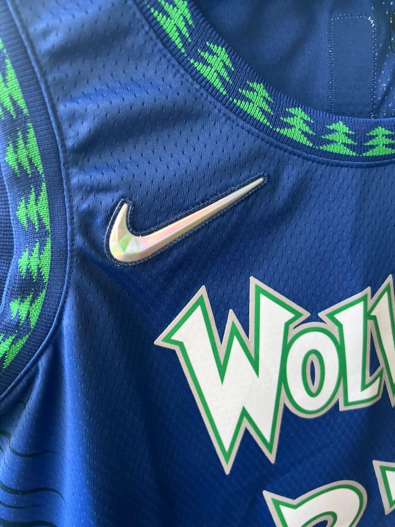 Karl-Anthony Towns Minnesota Timberwolves City Edition Nike Dri-FIT NBA  Swingman Jersey.