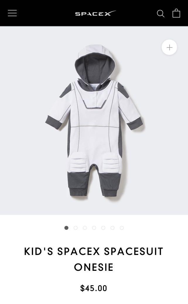 SpaceX Spacesuit Onesie