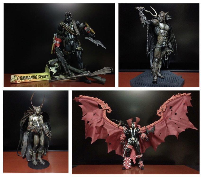 Spawn Rebirth & Commando Spawn フィギュアセット Spawn Rebirth & Commando Spawn フィギュアセット McFarlane Color