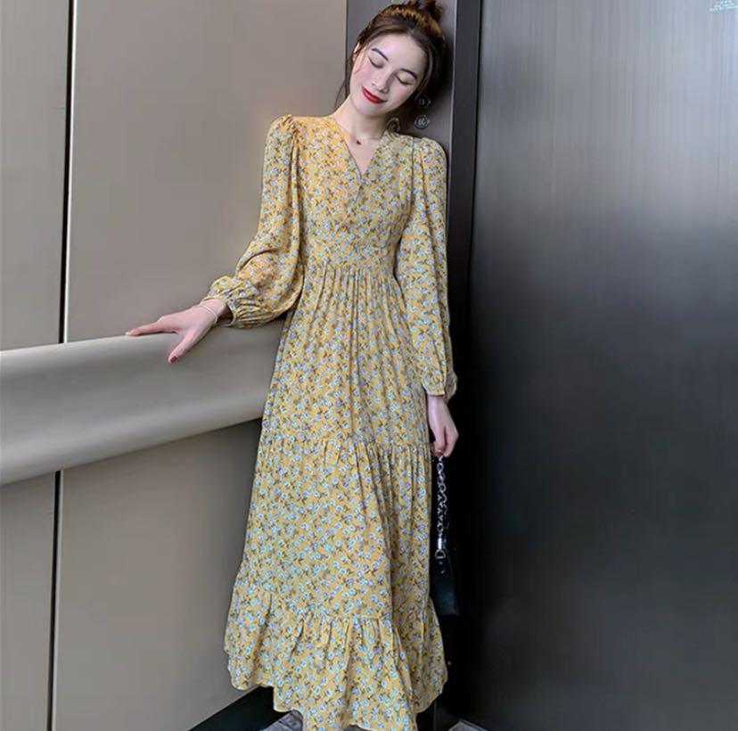Chiffon spring dresses sale
