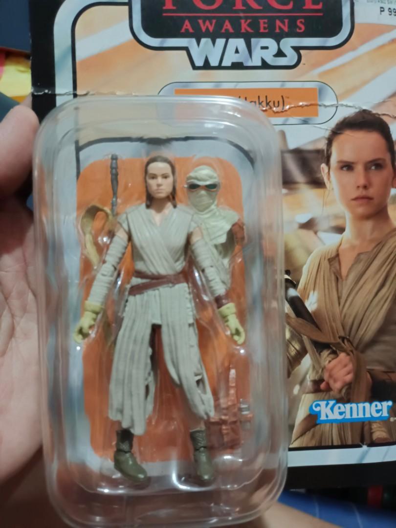 Star wars. Rey jakku card is damage, Hobbies & Toys, Toys & Games on
