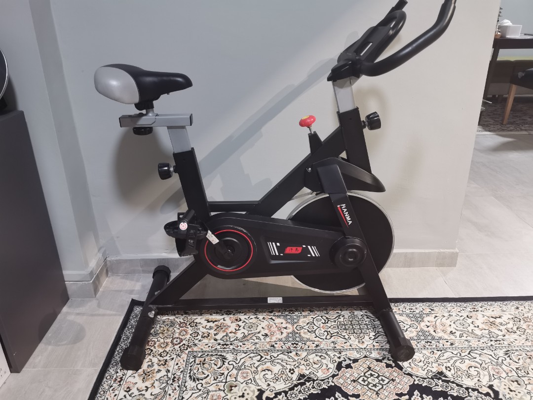 Stationery Bicycle/Spin Bike, Sports Equipment, Exercise & Fitness ...