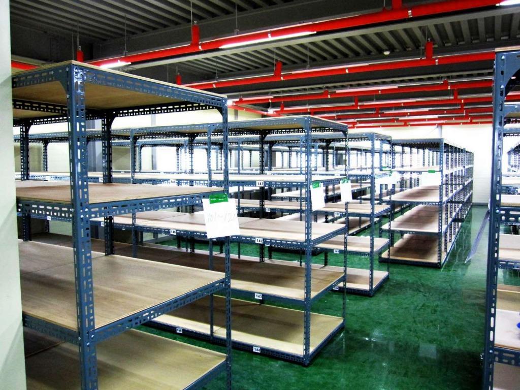 Steel Rack High Quality Type Slotted Angle Bar, Furniture & Home Living ...