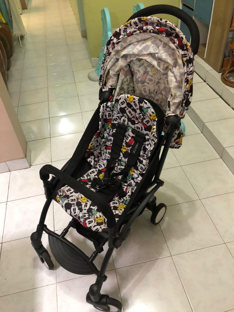 Stroller Yoya Mickey Disney Cabin Size Bayi Anak Kereta Kursi