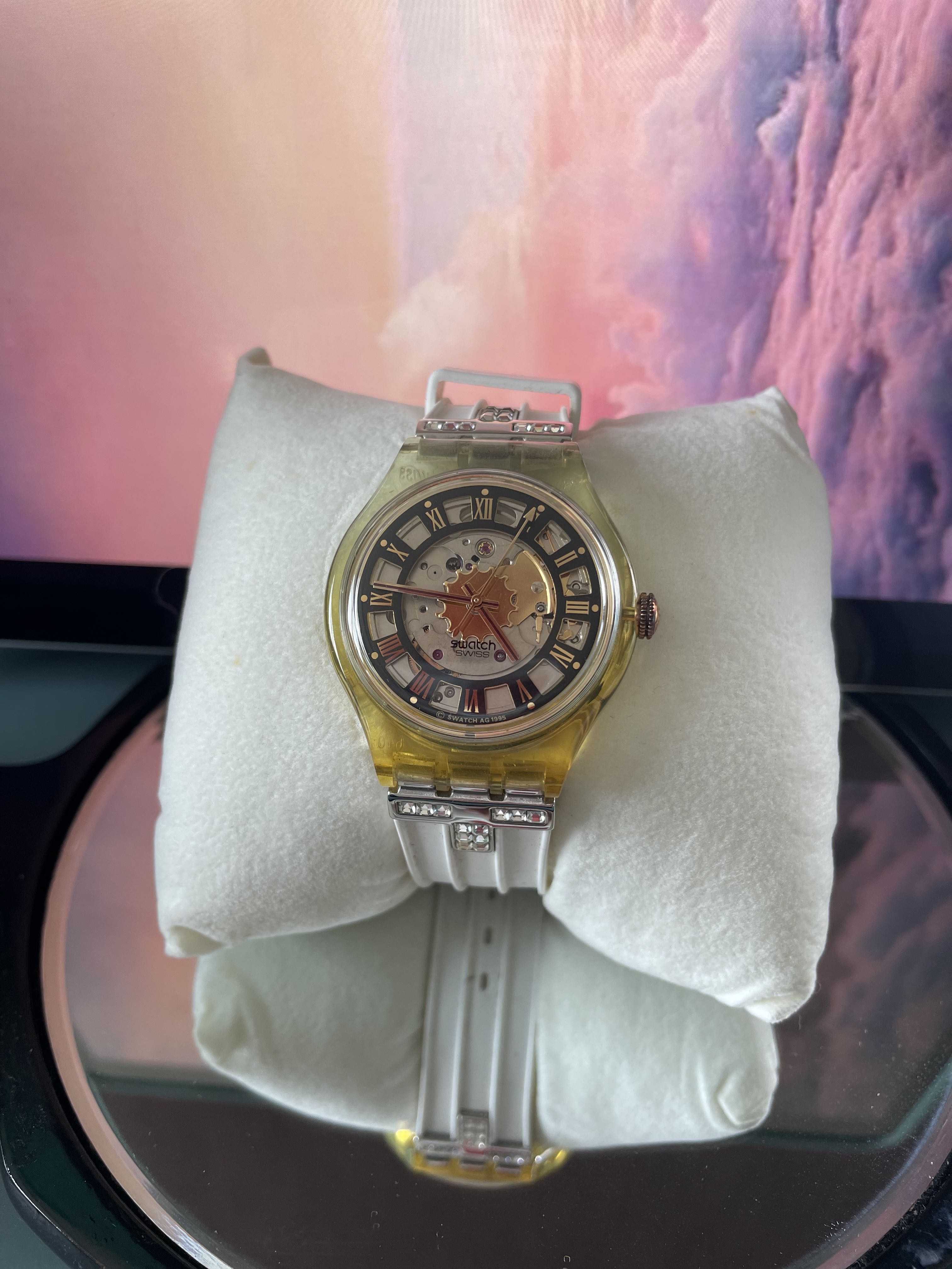 swatch automatic watch