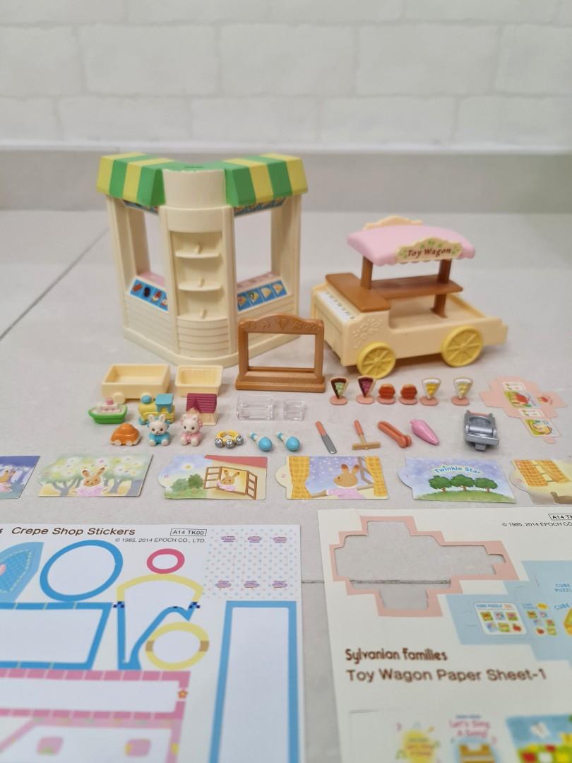 Sylvanian families crepe shop new arrivals
