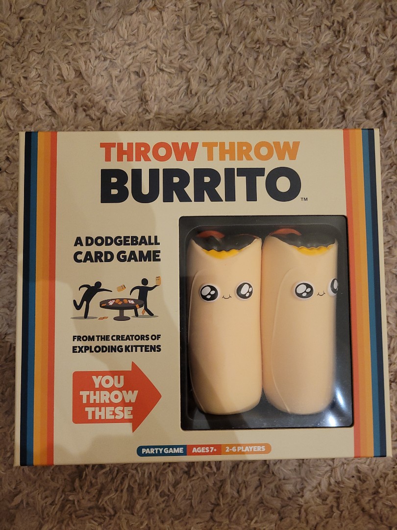 Throw throw burrito; a game by creators of exploding kittens, Hobbies