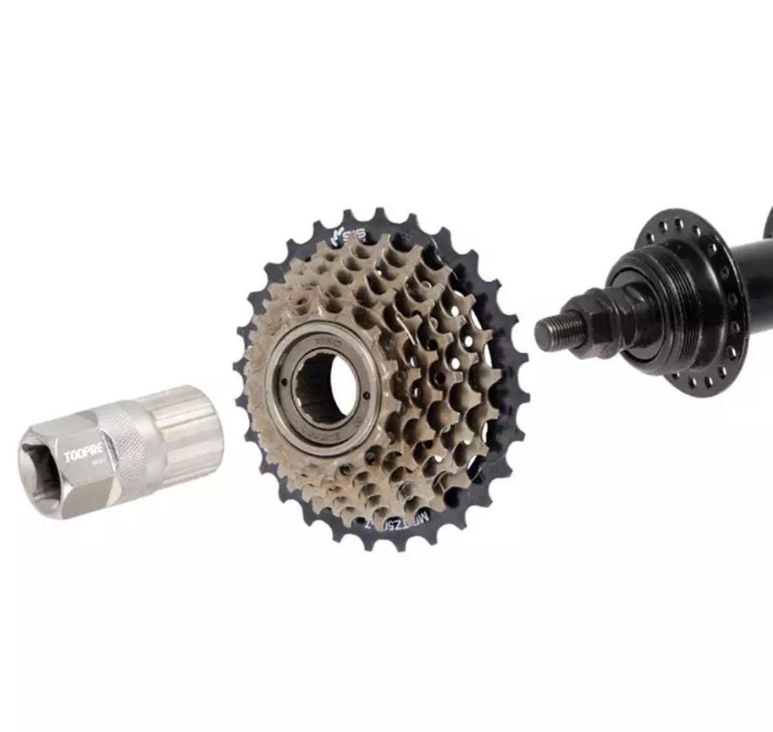 ***Tool Cassette Disassembly Sleeve MTB Bicycle Cassette Flywheel