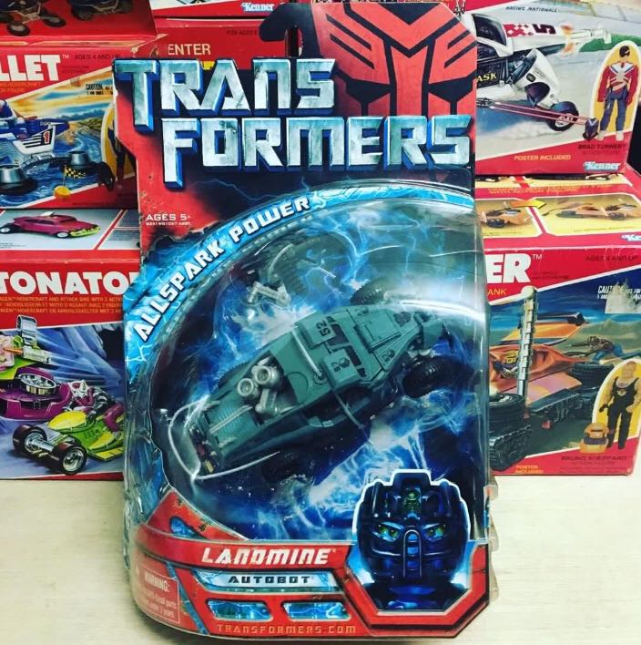 The Movie Allspark Power Deluxe Class > Landmine Action Figure for sale online Hasbro Transformers 