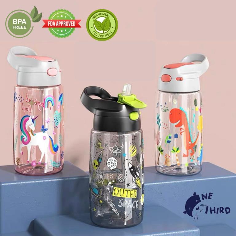Tritan Water Bottle for Primary School Kids, Furniture & Home Living