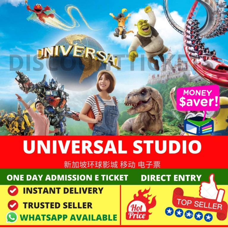 universal studios singapore(cheapest 20/2 offer), Tickets & Vouchers, Local Attractions & Transport on Carousell